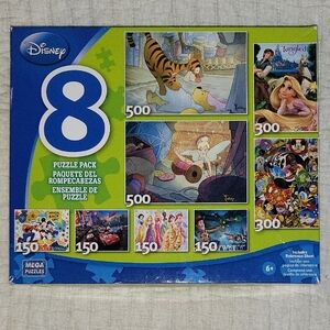 Disney Mega Brands 8 Pack Puzzle Adventure Set